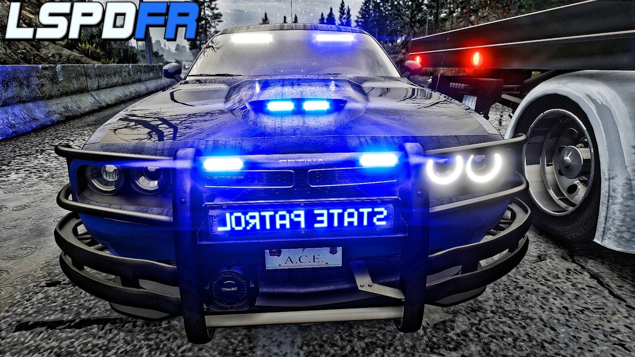 Highway Patrol 🚔 | GSP CHALLENGER Enforcing the Streets | GTA 5 LSPDFR MODS