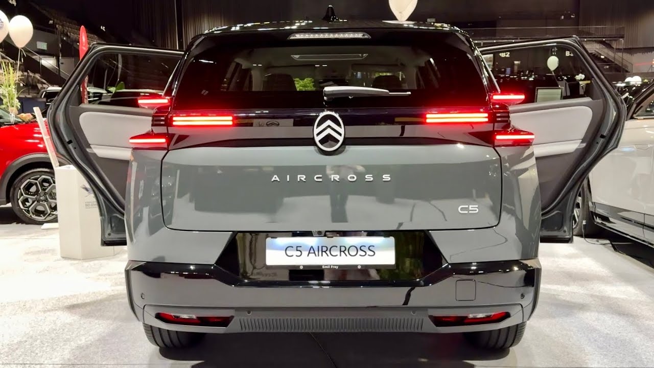 CITROEN C5 AIRCROSS 2026 - PRACTICALITY test, REAR SEATS adjustments & TRUNK SPACE