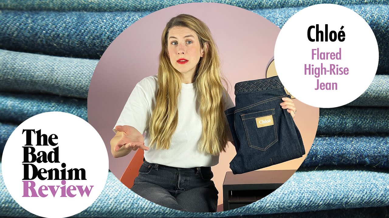Chloé Flared High Rise Jean | These Jeans Cost £620, Here's Why