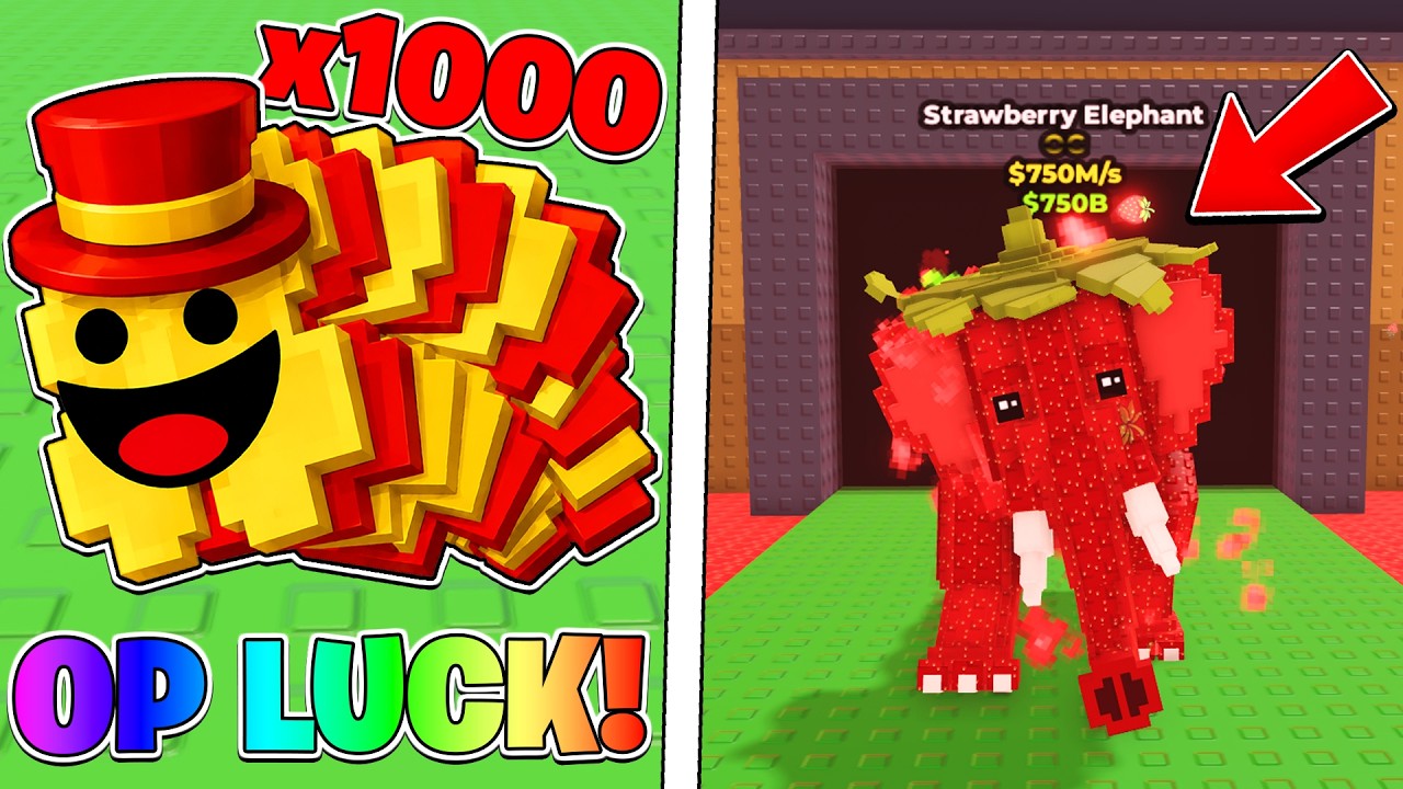 DODAŁEM WŁASNY OP LUCK I ZDOBYŁEM... W STEAL A BRAINROT! Roblox