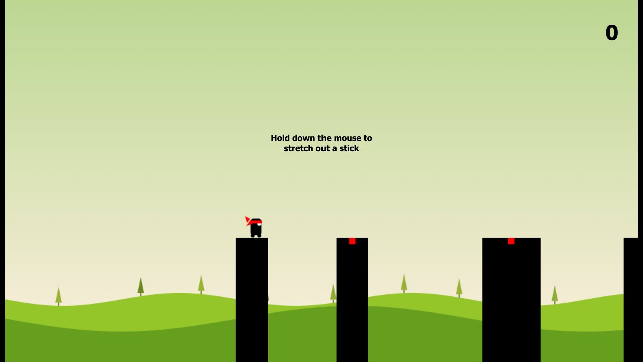 Напишите игру Stick Hero с помощью JavaScript и HTML Canvas