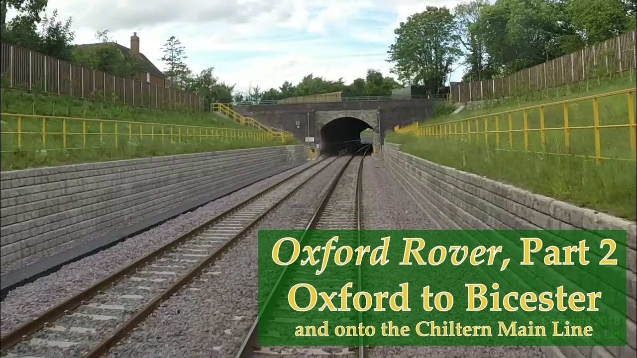 Oxford to Bicester and the Chiltern chord – Hastings DEMU cab ride – 27 May 2017