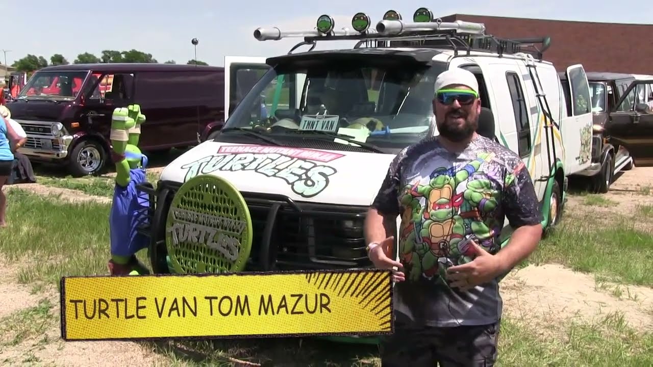 NINJA TURTLE VAN UPDATE! 1997 GMC Custom Van.