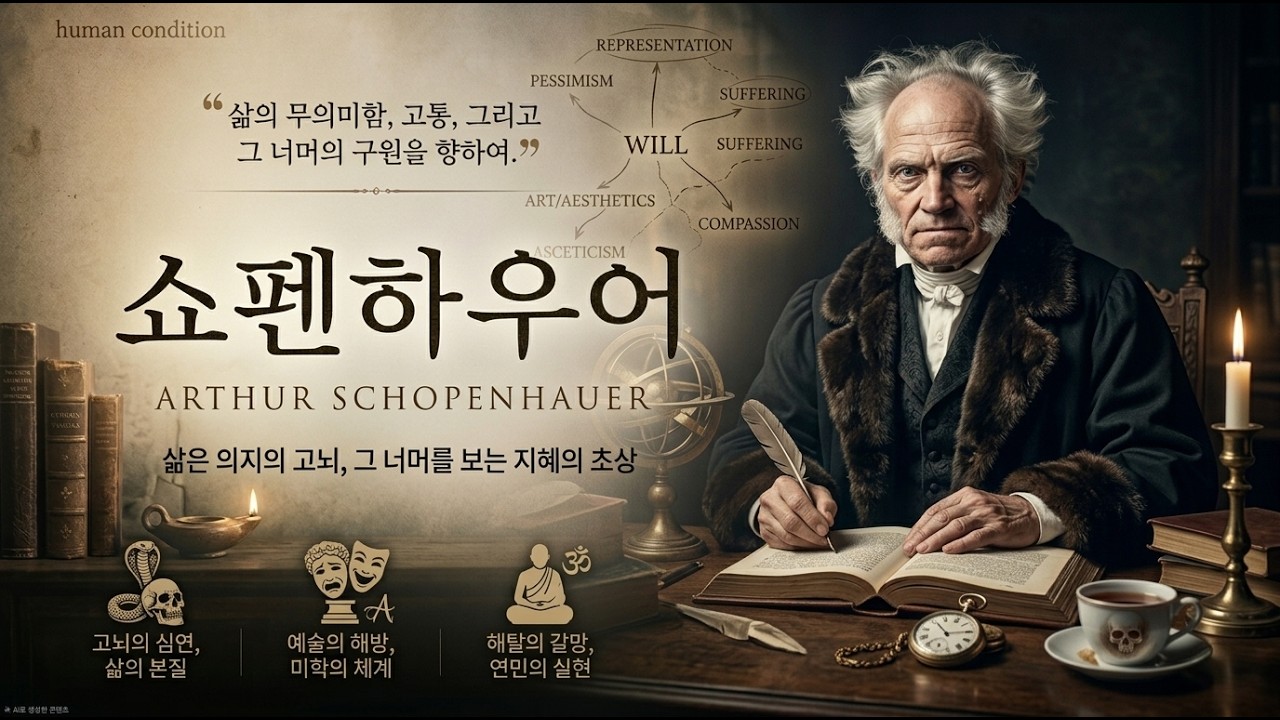 쇼펜하우어 | 왜 인생은 고통인가 — 욕망의 진실