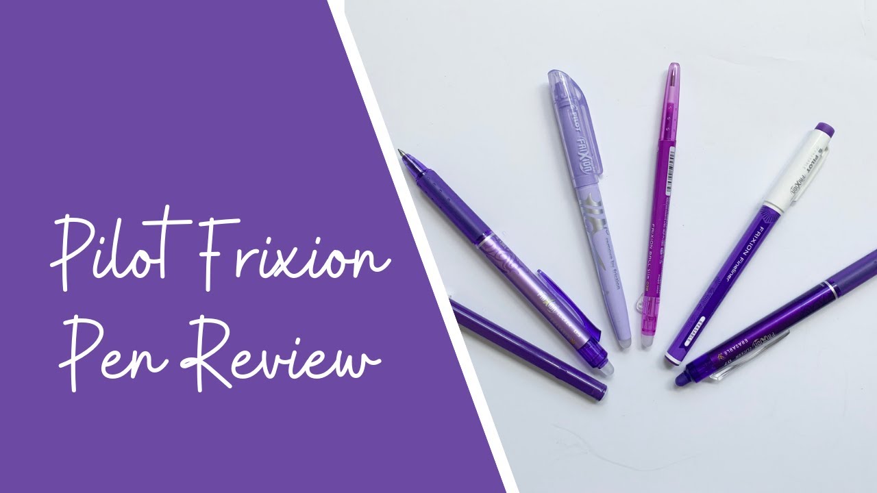 Give Me All the Pens // Pilot Frixion Erasable Pen Review