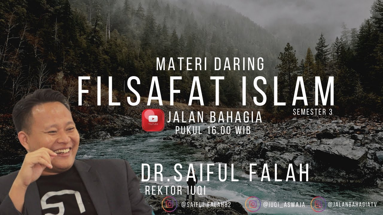 DARING | FILSAFAT ISLAM (DR. SAIFUL FALAH )