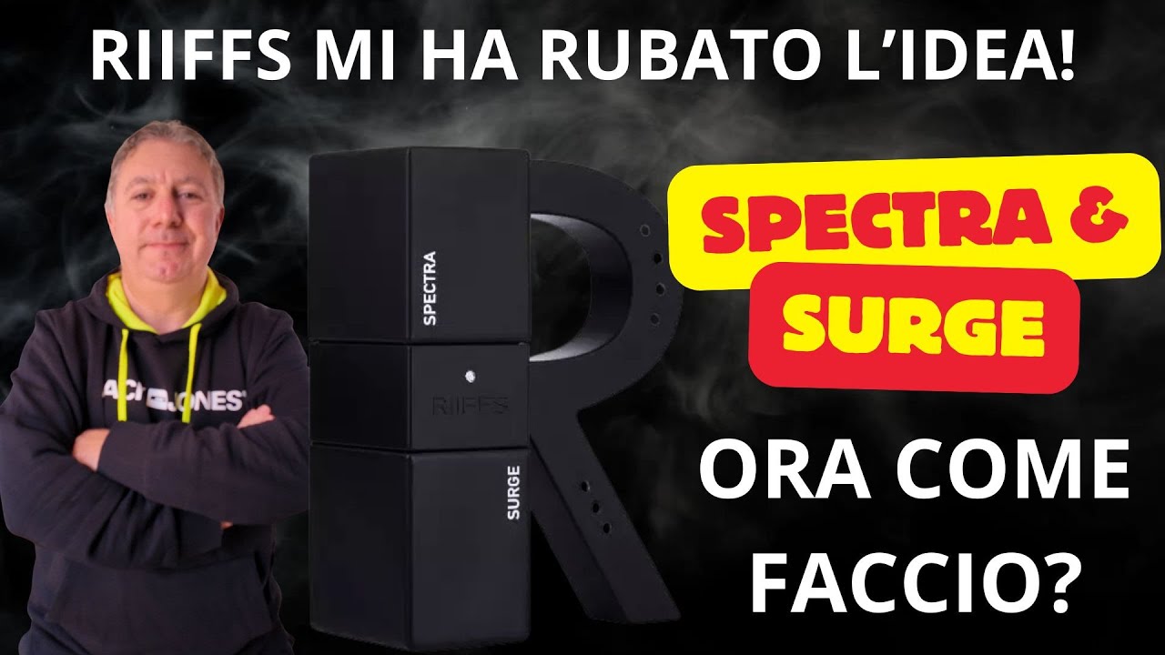 RIIFFS SPECTRA E SURGE - 2 PROFUMI CHE SI COMPLETANO A VICENDA
