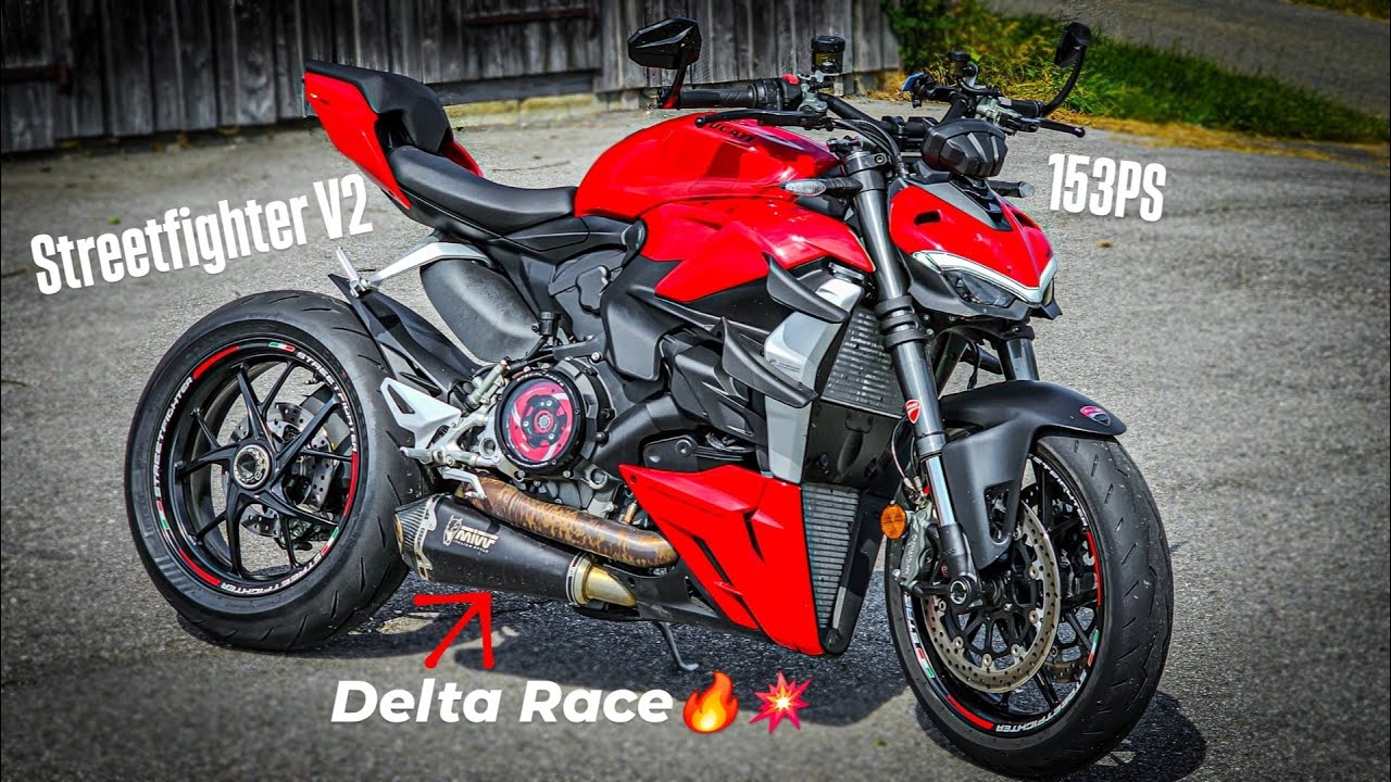 Ducati Streetfighter V2 2022 Test - MIVV Delta Race