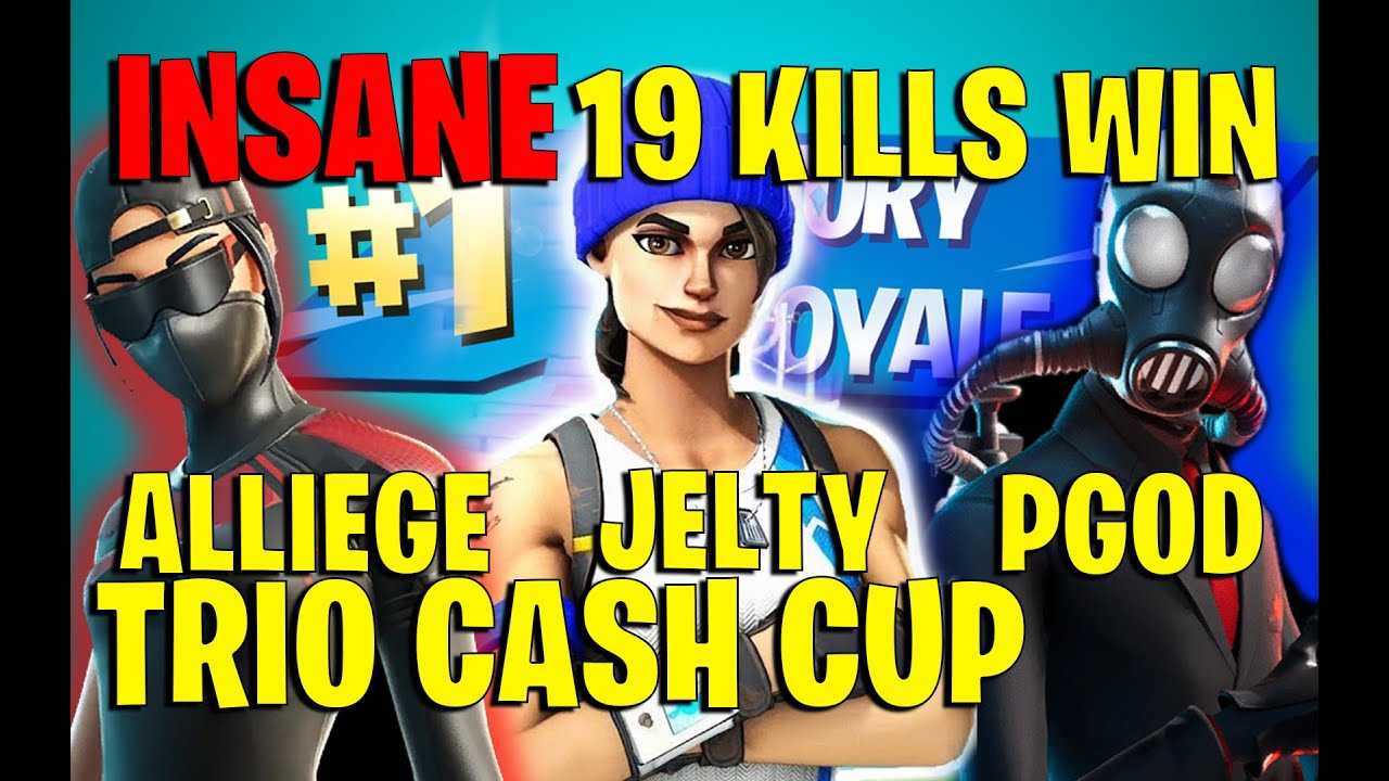ALLIEGE PGOD Y JELTY DOMINAN EN LA TRIO CASH CUP | EL MEJOR TRIO LATINOAMERICANO DE NA EAST