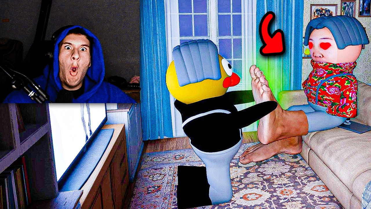 IL EST ENTRAIN DE LUI TOUCHER LES PIEDS LA??? (kunkun nest)