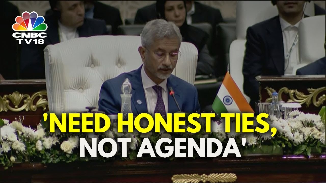 EAM S Jaishankar Addresses The SCO Summit In Islamabad | N18G | CNBC TV18