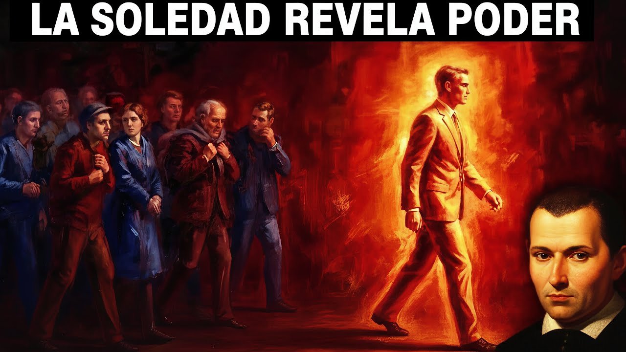 “Si estás solo, mira esto — Maquiavelo”