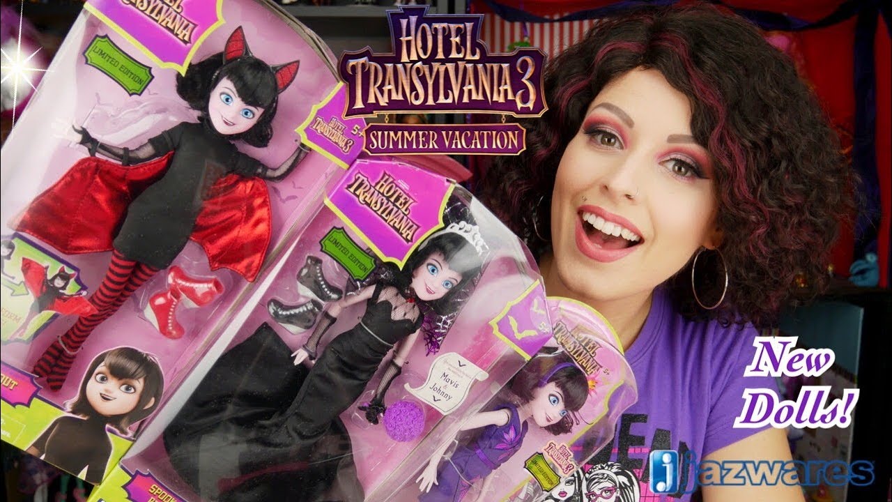 NEW Hotel Transylvania 3 Mavis Dolls! Unboxing & Review by Jazwares