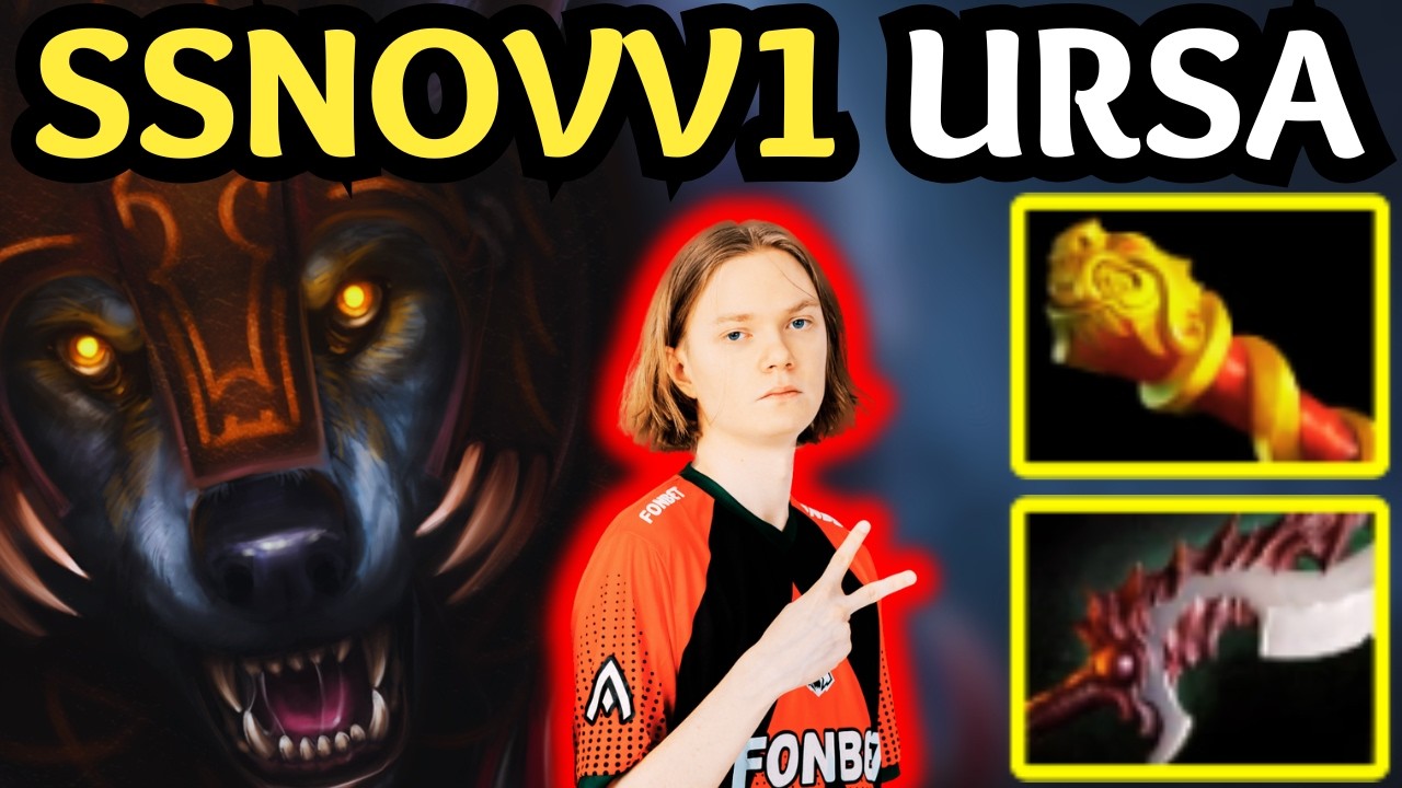 🔥 Ssnovv1 URSA Carry &mdash; Tier 2 Tournament 🔥 Dota 2 Gameplay