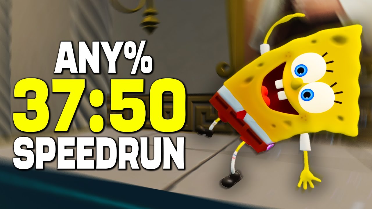 Any% 37:50 - SpongeBob SquarePants: Titans of the Tide Speedrun