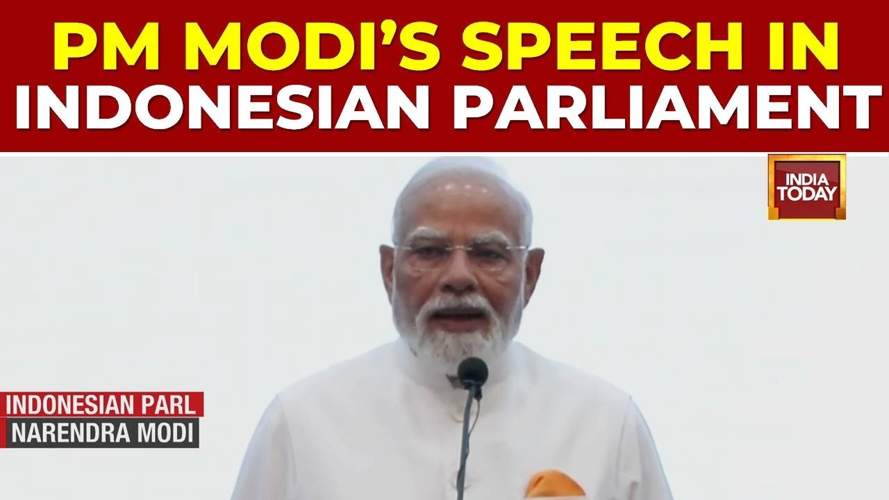 PM Modi's Speech In Indonesian Parliament: 'India Follows Policy Of Development, Not Expansionism'