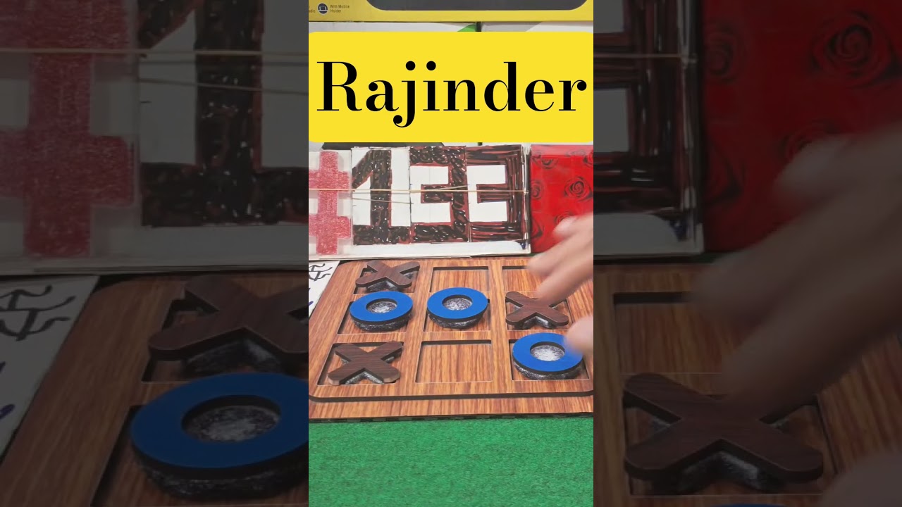 #133  vs Challenger #challenge  #puzzle #tictactoe  #gameplay #ytgaming #games  &lrm;⁨@chlgu
