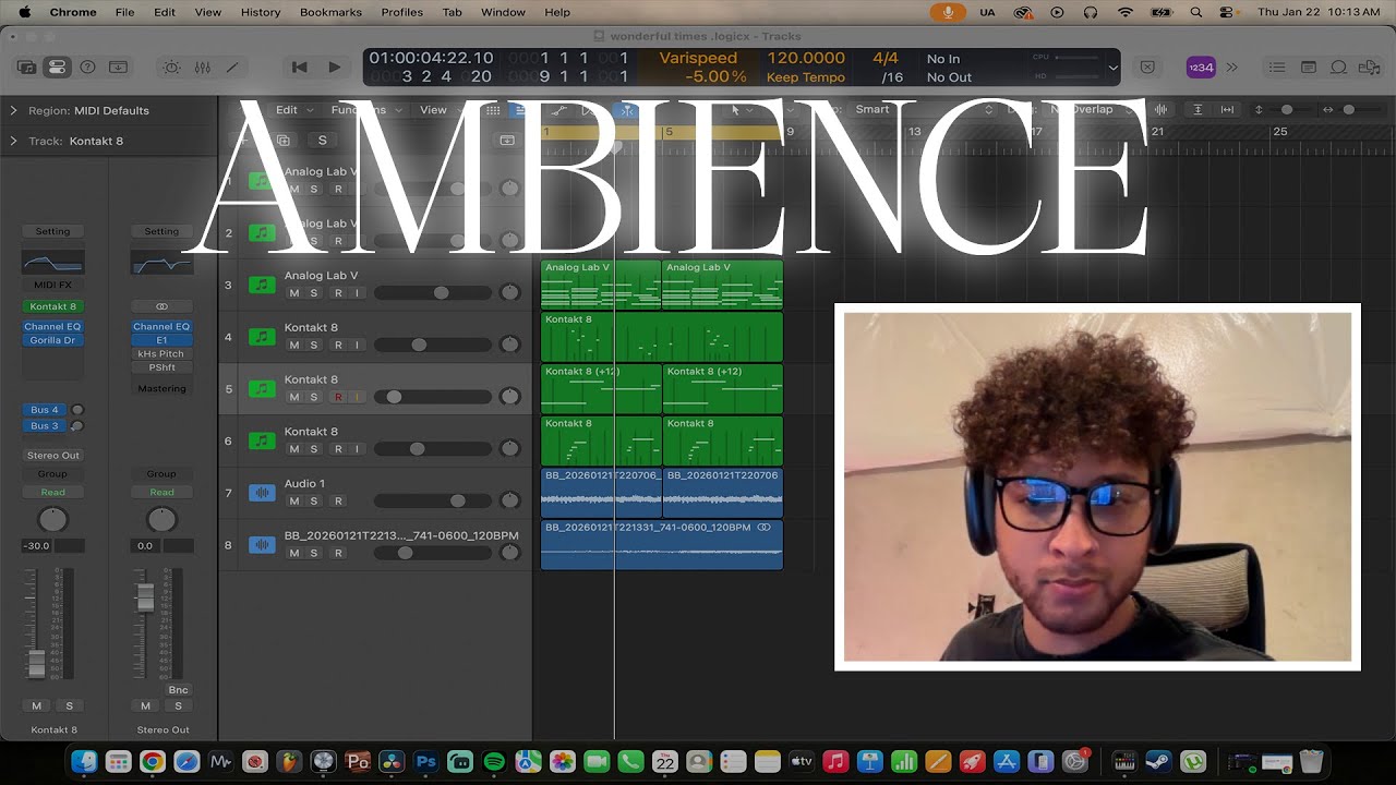 making an ambient melody