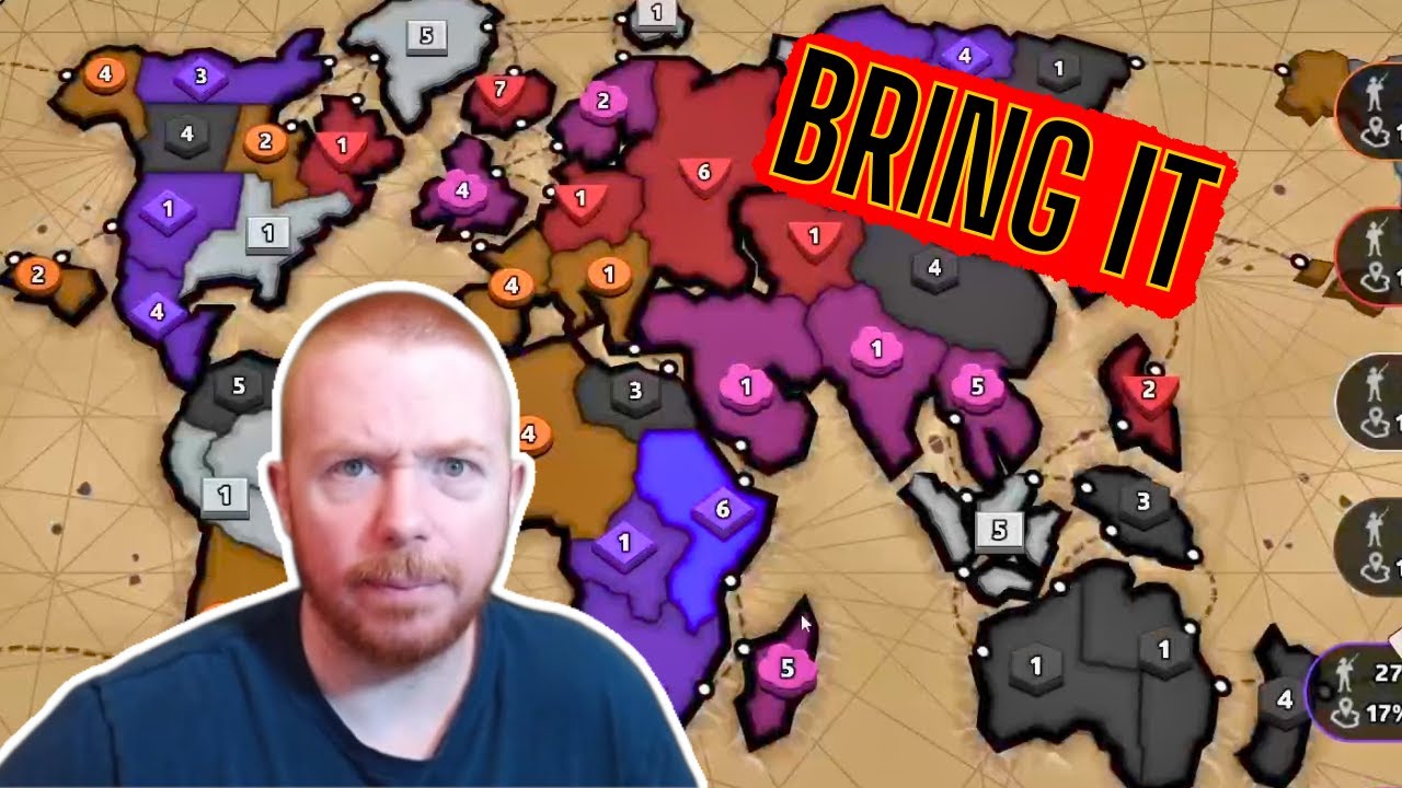 Round 1 of Risk Grandmaster Tournament