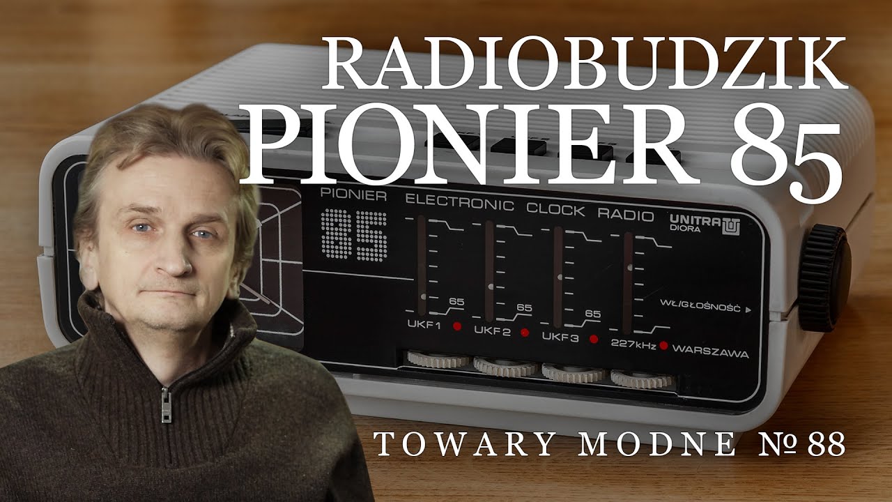 Radiobudzik Pionier 85 [TOWARY MODNE 88]