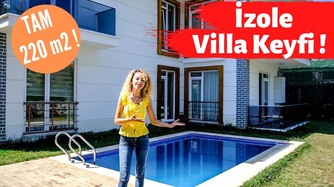 Küçük Ev Bana Göre Değil Diyenler İçin Havuzlu Lüks VİLLA TATİLİ!! 🏠