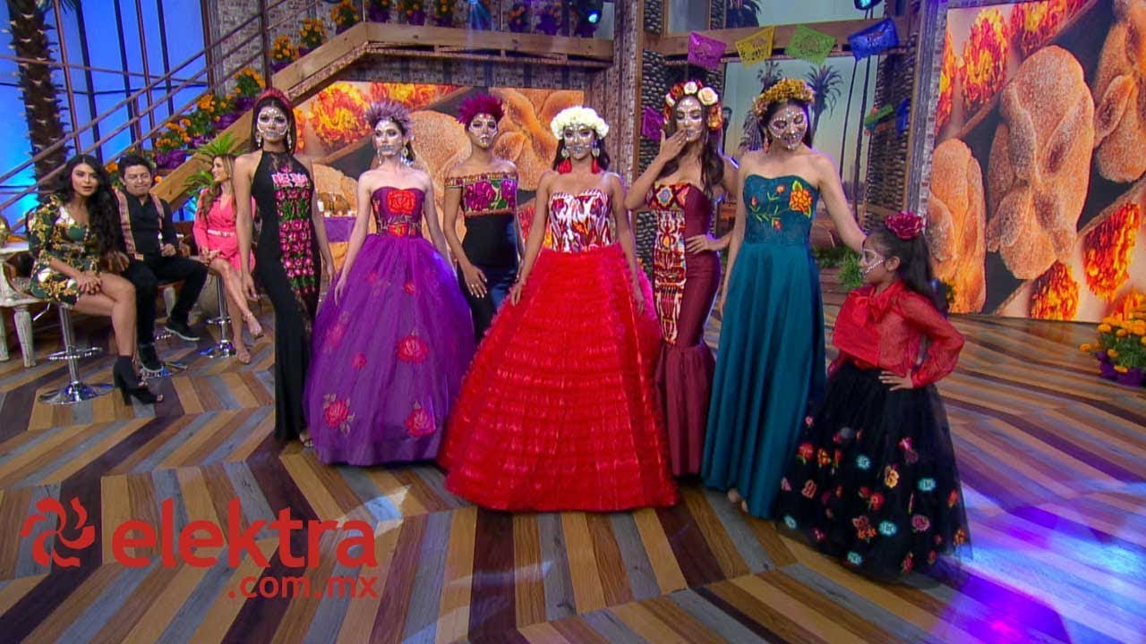 ¡Diseños totalmente mexicanos para combinar con tu maquillaje de catrina! | Presentado por Elektra.