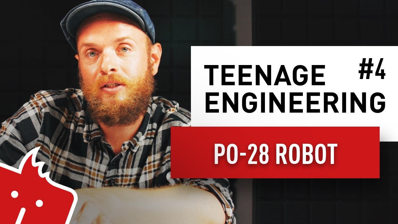Hračky od Teenage Engineering #4: PO-28 robot – osmibitový glitch nářez