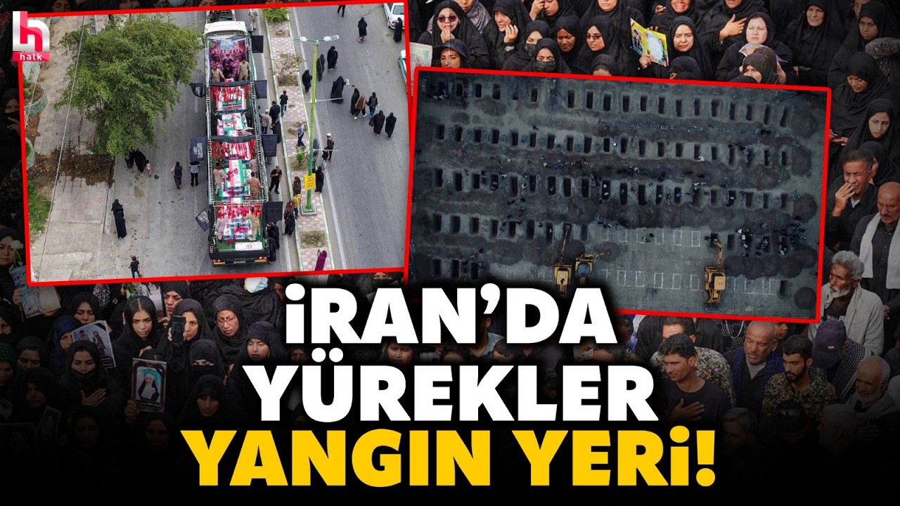İRAN KAN AĞLIYOR! ABD ve İsrail'in saldırısında hayatını kaybeden 153 öğrenci toprağa verildi!