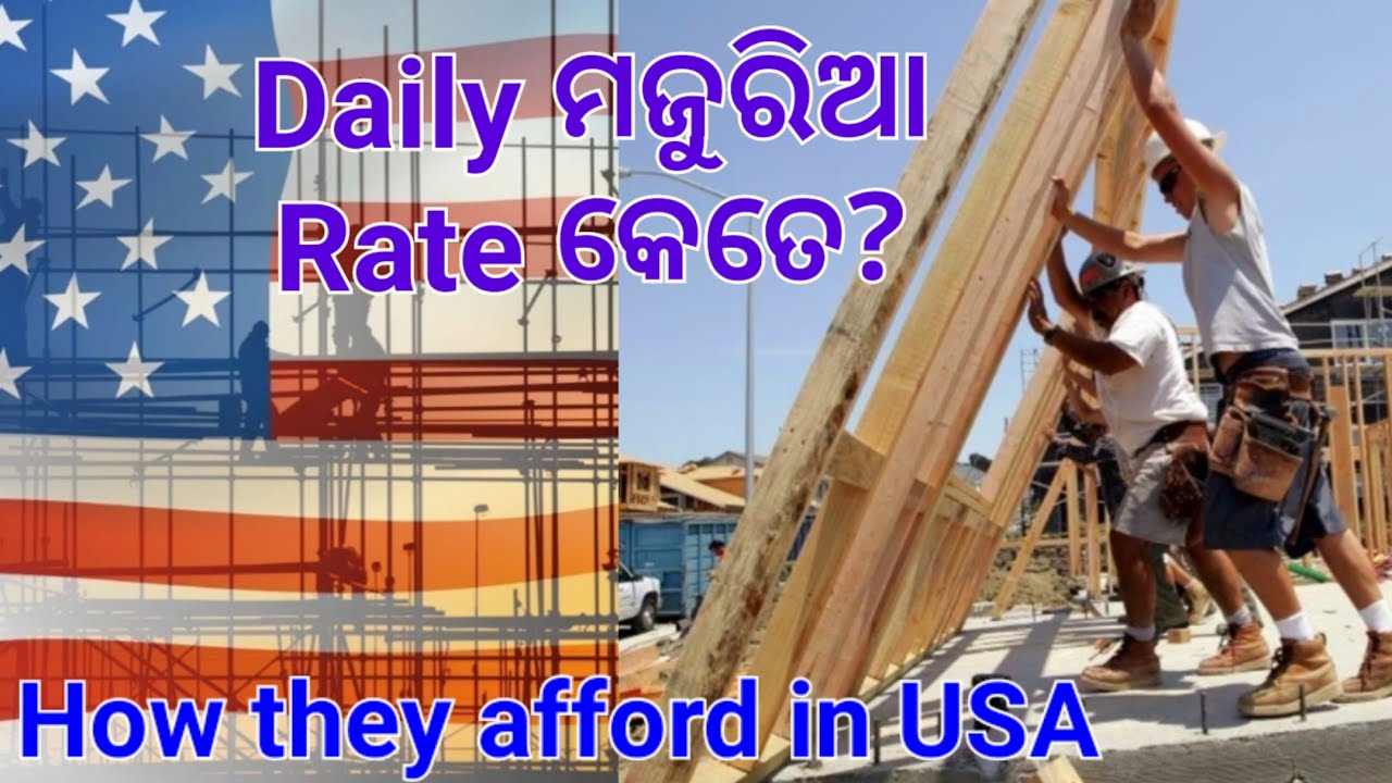 America daily Labor vs IT Labor income|Lower class people lifestyle|Odia Vlogs|USA