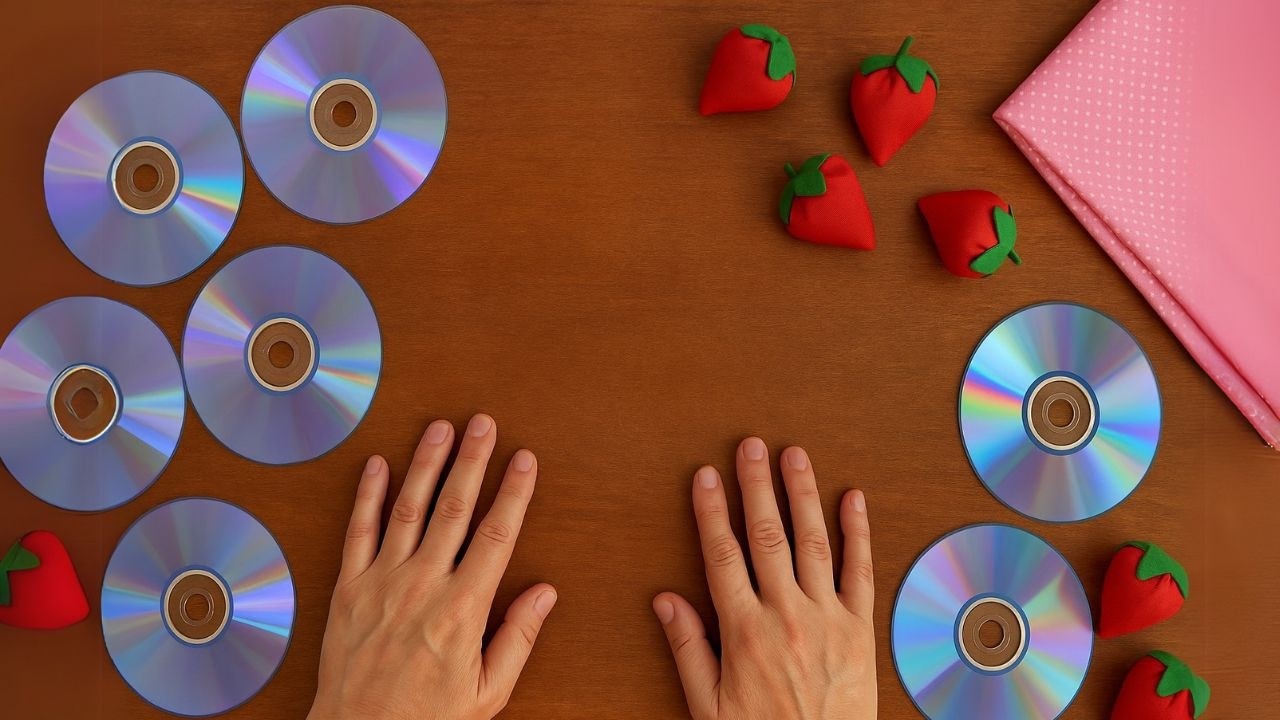 Tive Uma Ótima Ideia Para Ganhar Dinheiro com CD velho - Brilhante Ideia de Reciclagem