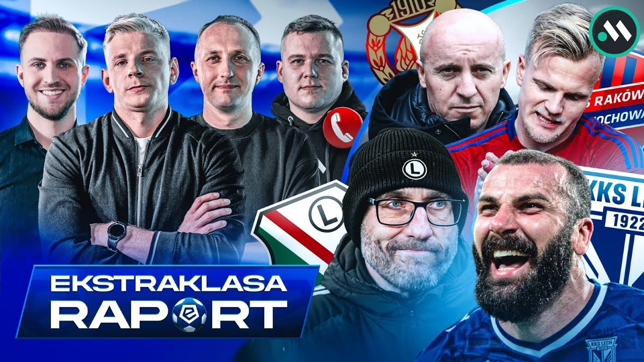 LECH OGRAŁ ZAGŁĘBIE! RAKÓW I JAGIELLONIA PRZEGRYWAJĄ. LEGIA I WIDZEW TYLKO NA REMIS