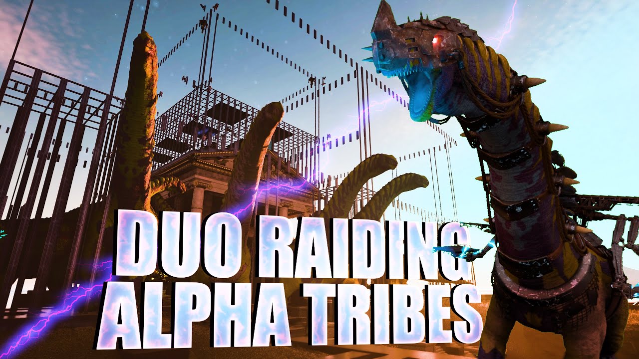 The ONLY EVER ARK DUO To Online Wipe Huge ALPHA TRIBES! ARK Ascended PvP