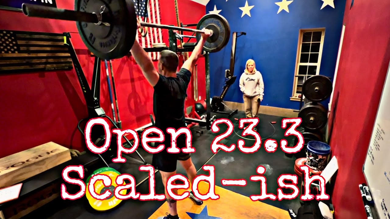 @crossfit Open 23.3 Scaled-ish