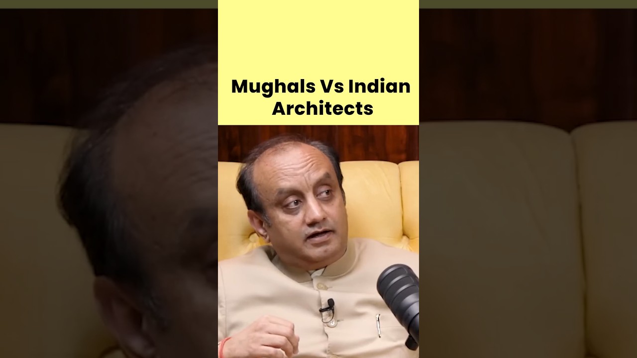 Mughals Vs Indian Architects 👀 #hindugod #hindu #hunduism #indian #mughal #architecture #podcast