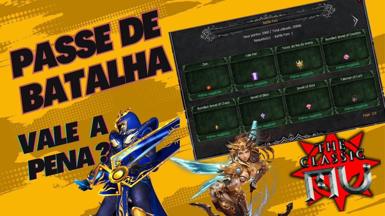 PASSE DE BATALHA DO THE CLASSIC MU, VALE A PENA?!