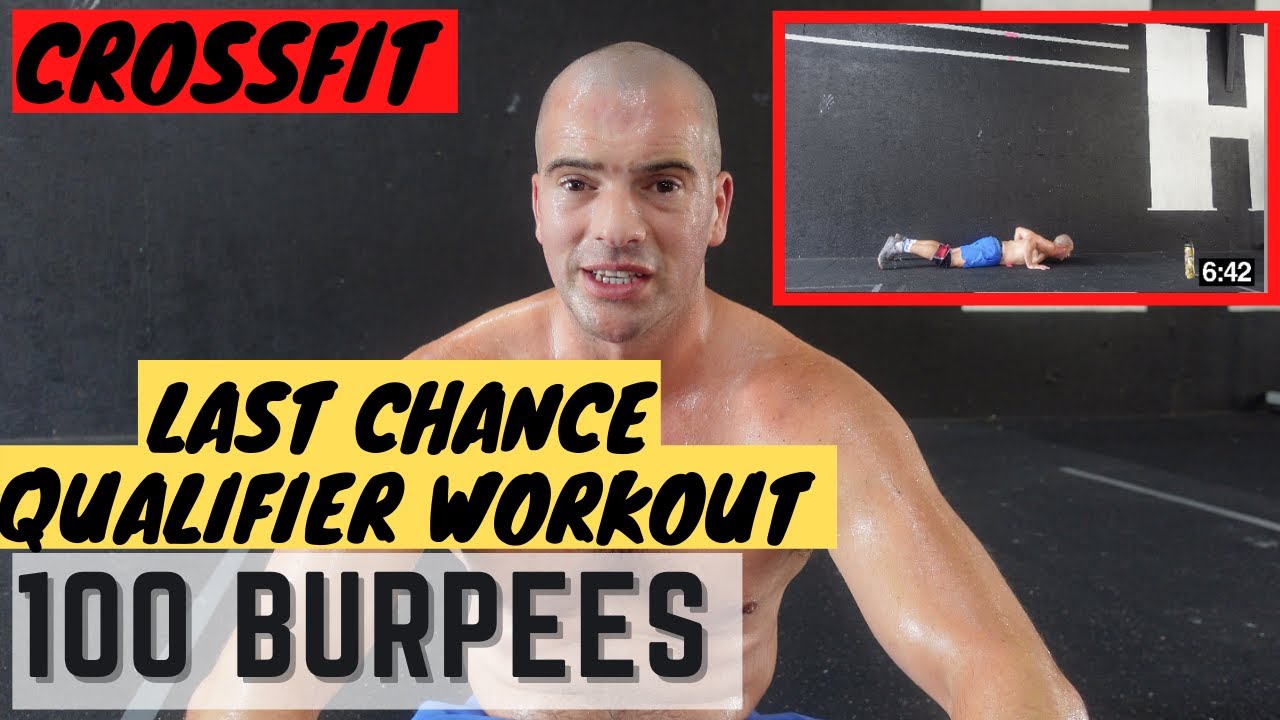 100 Burpee's 12 inch Target | Crossfit Last Chance Qualifier