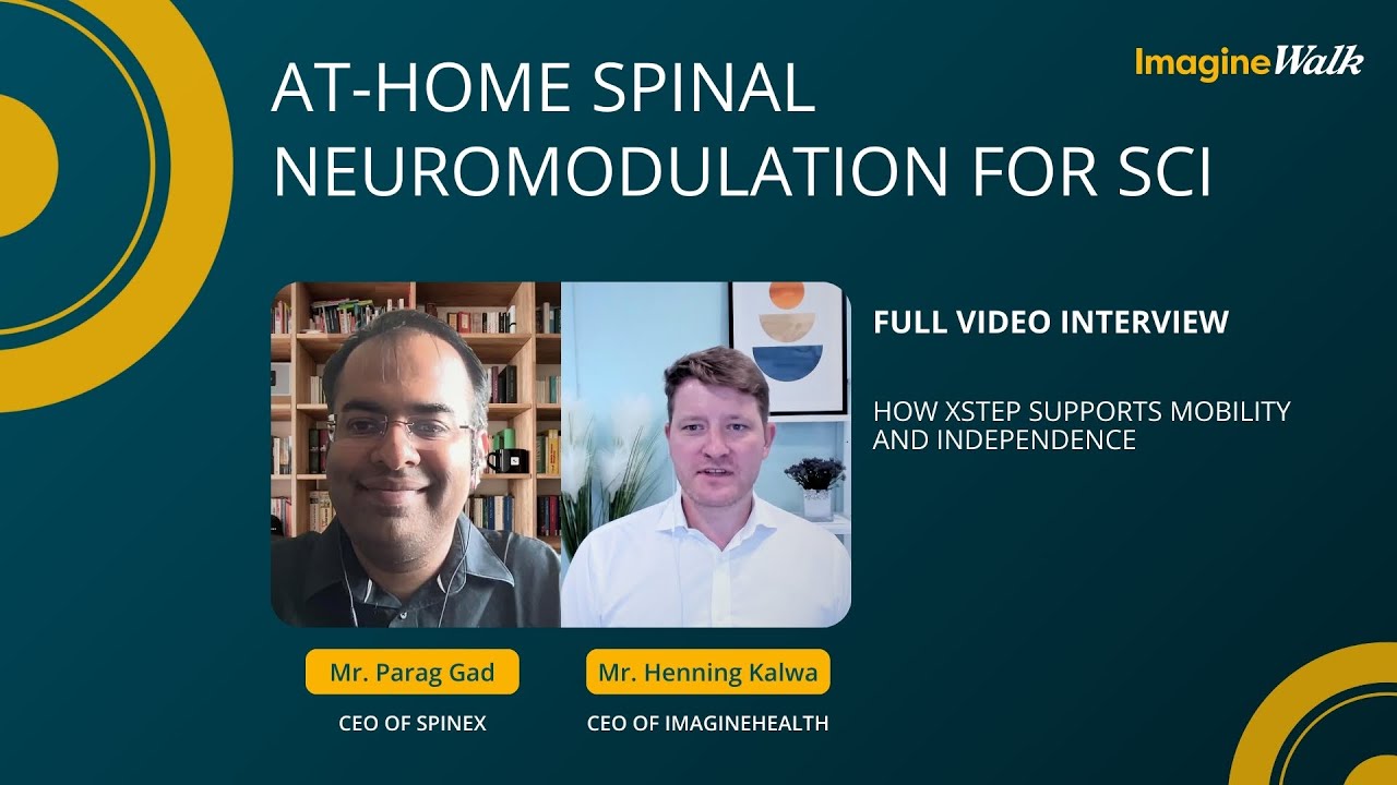 xStep and SCI: A Conversation on Non-Invasive Neuromodulation Technology