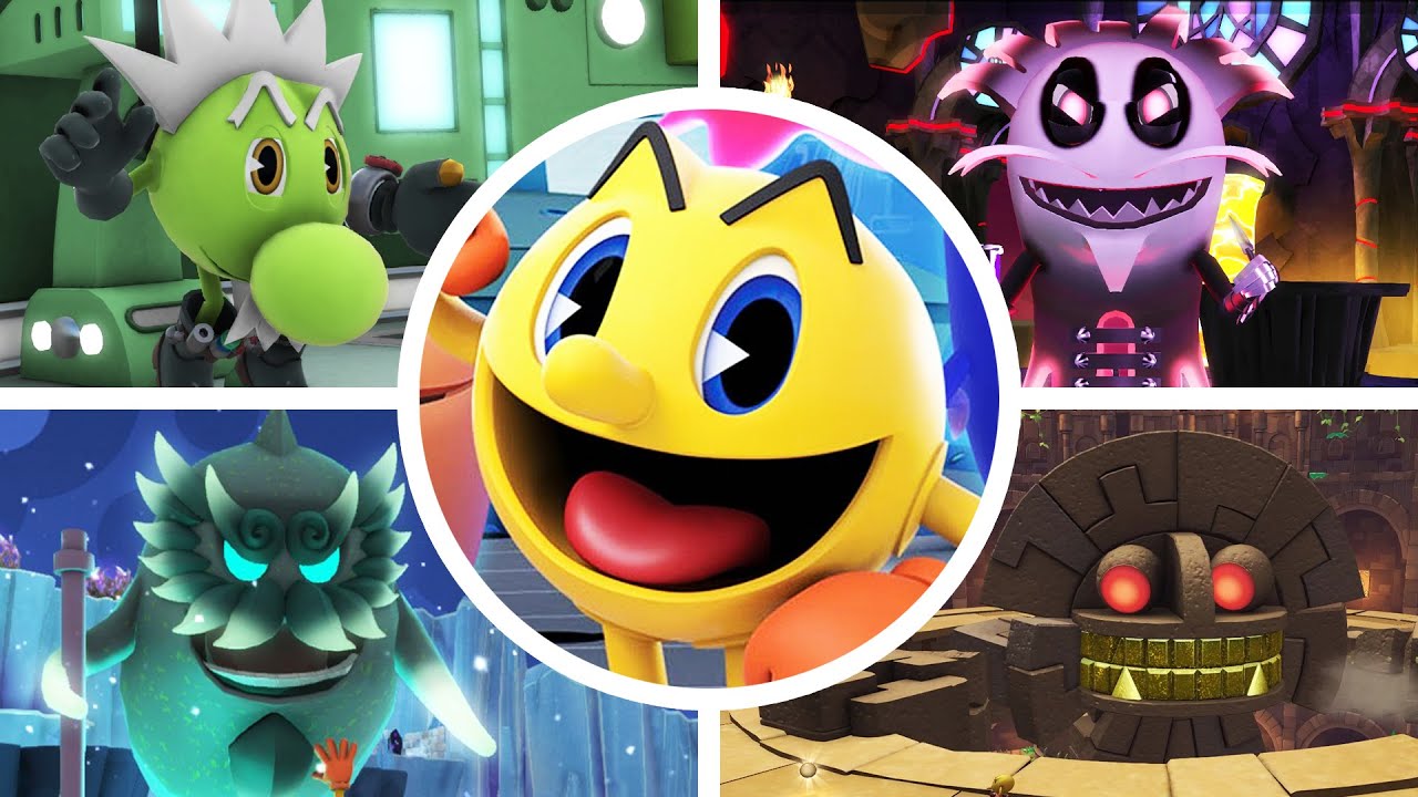 PAC-MAN™ и Призрачные приключения — Все боссы + Концовка [Без урона]
