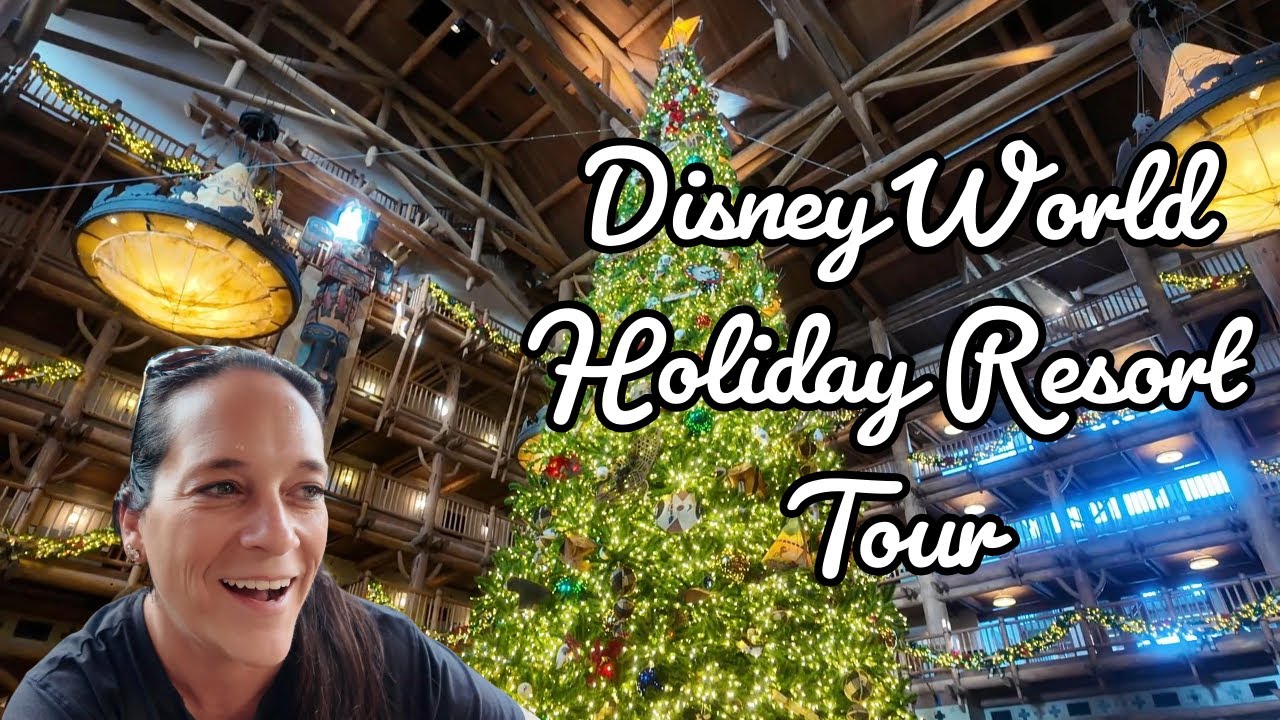 Holidays at Disney World | 7 Resorts in One Afternoon | Tour & Reviews!