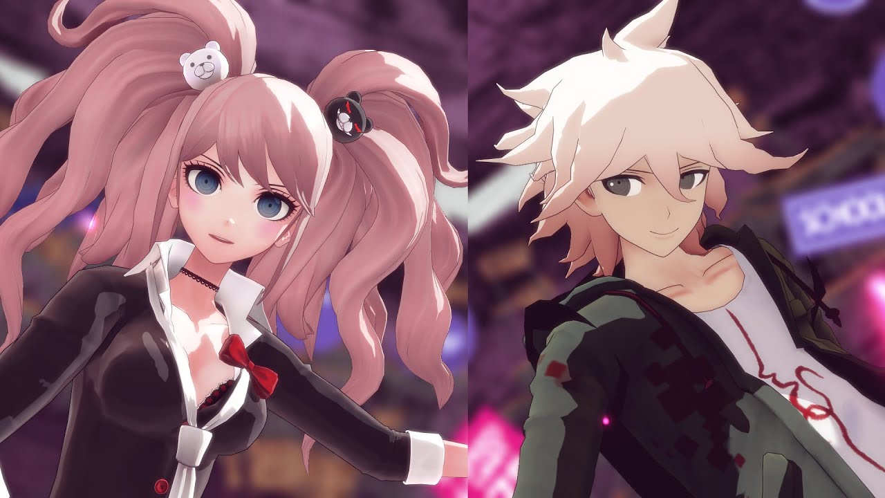 【ダンガンロンパMMD】江ノ島盾子、狛枝凪斗「劣等上等」