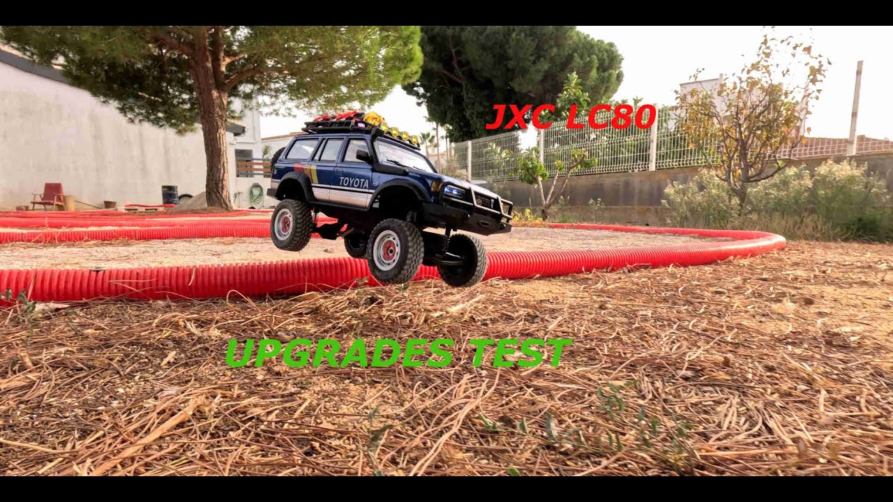 JXC LC80 AM32 ESC PROGRAMING VALUES & TESTING THE UPGRADES #upgrades #jxc #crawling #rccrawler