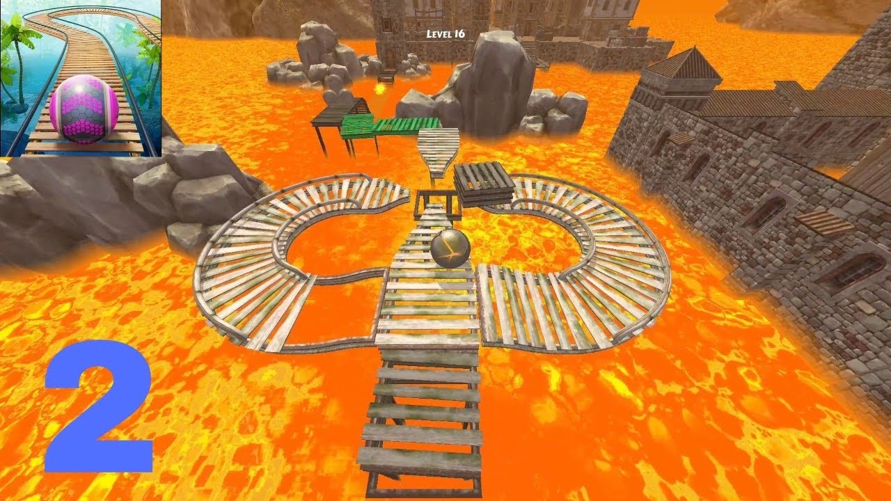 Rollance : Adventure Balls - Gameplay Walkthrough Part 2 - Rolling Ball Adventure Race Games