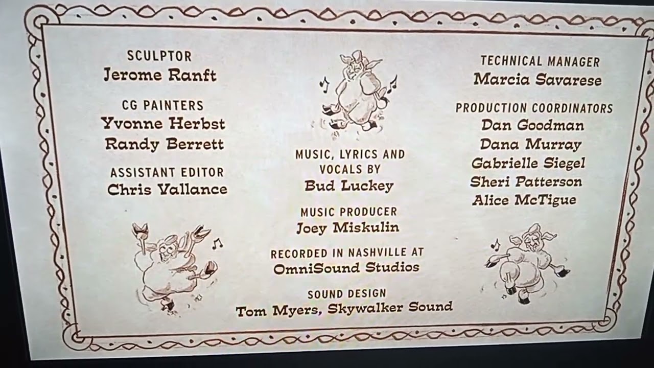 Boundin Credits