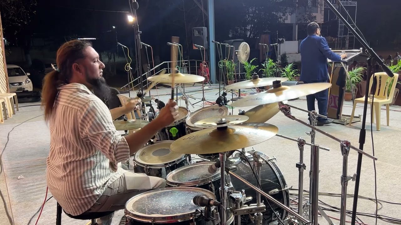 Netrum Indrum Endrum Song by Premji Ebenezer /  Live / Drum cam / In-ear Mix