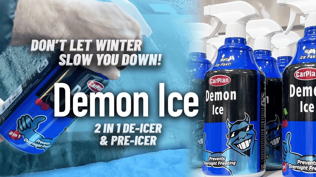 Demon Ice De-Icer & Ice Preventer | Instantly Clears Frost Down to -20°C