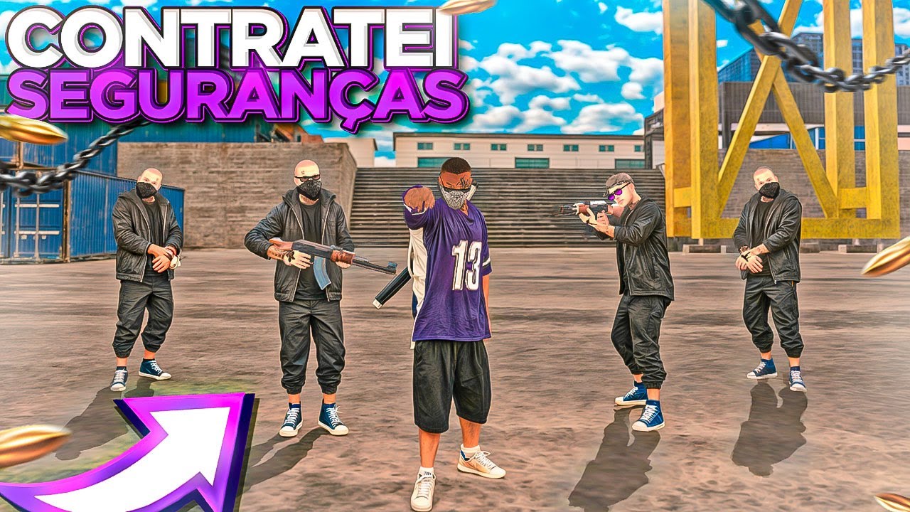 CONTRATEI SEGURANÇAS PARA ME PROTEGER! RIO RISE