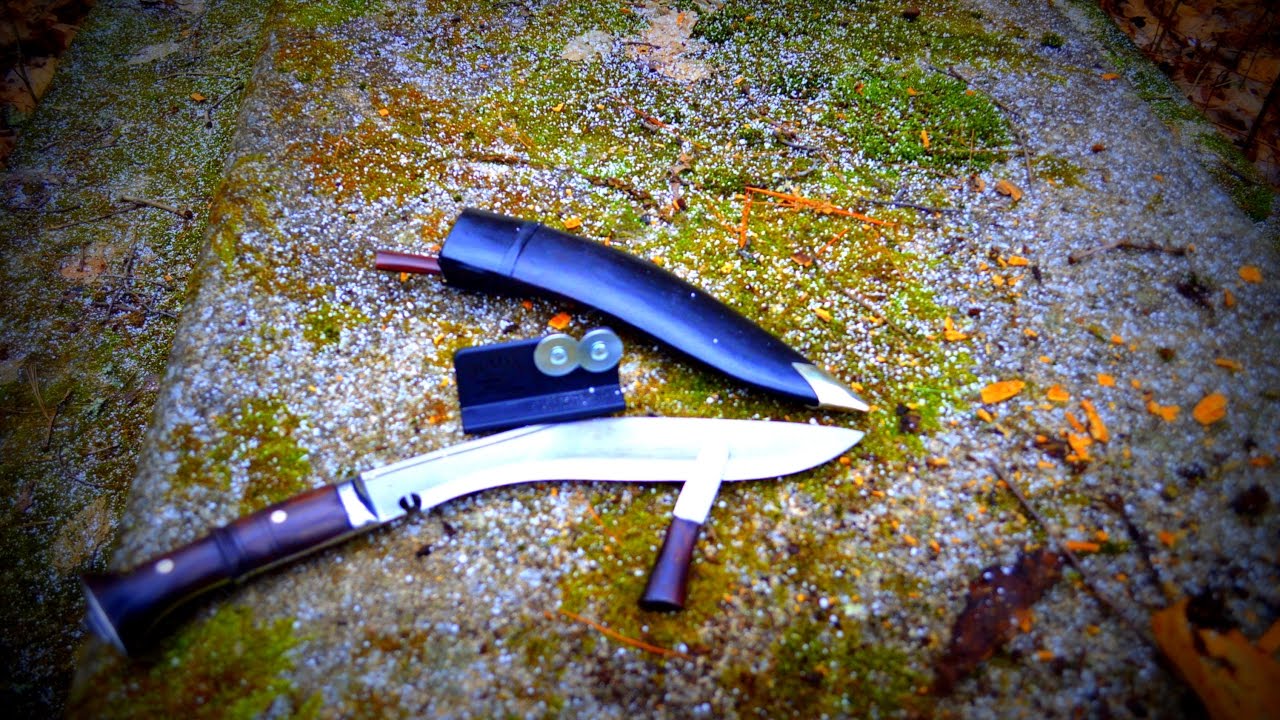 This is How to Sharpen A Kukri FAST! (TUTORIAL)