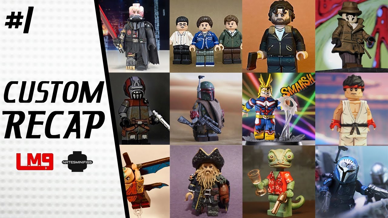 CUSTOM RECAP #1: Discussing YOUR Custom LEGO Figures!