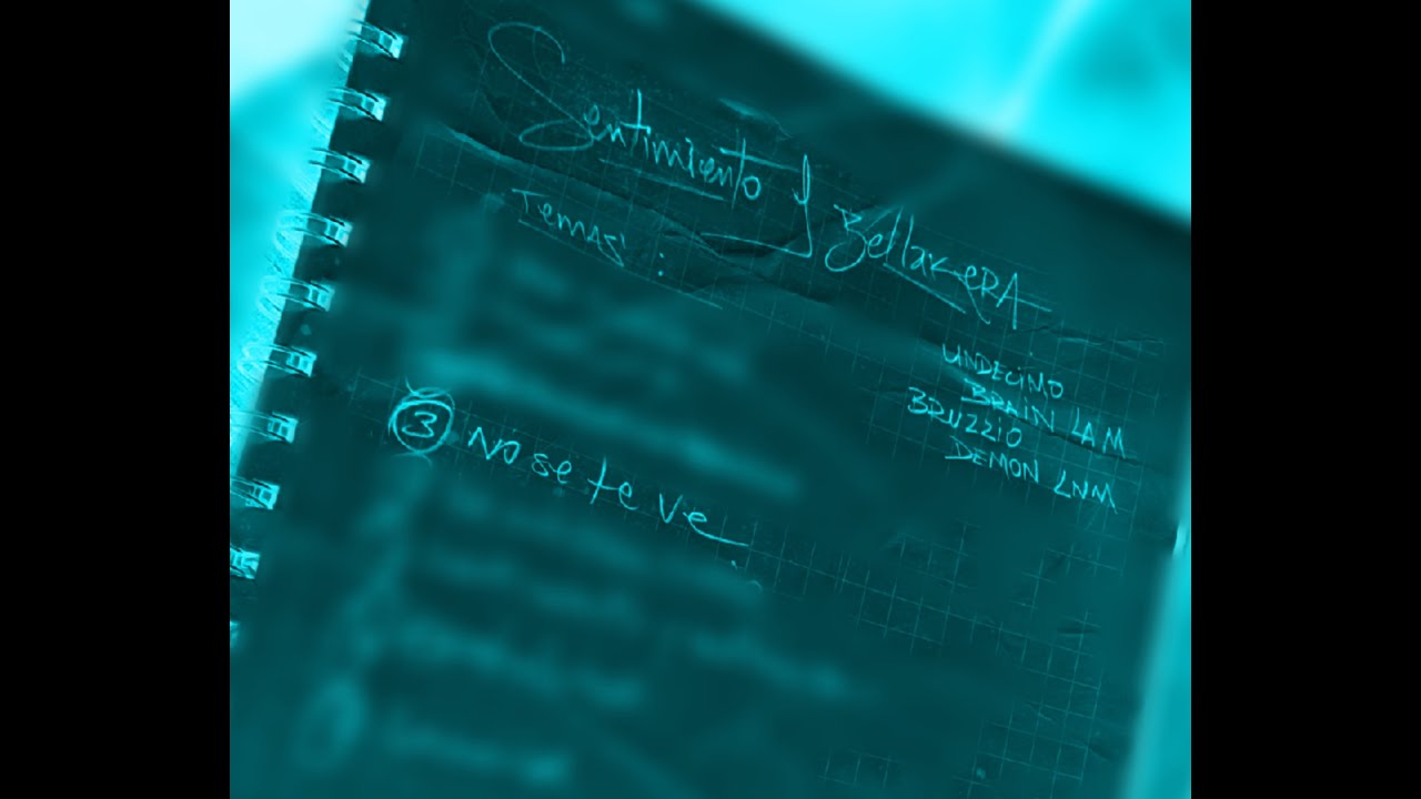 NO SE TE VE _ @Brain_La_M ft @Undecimo || SOFRESMUSIC (VISUALIZER)