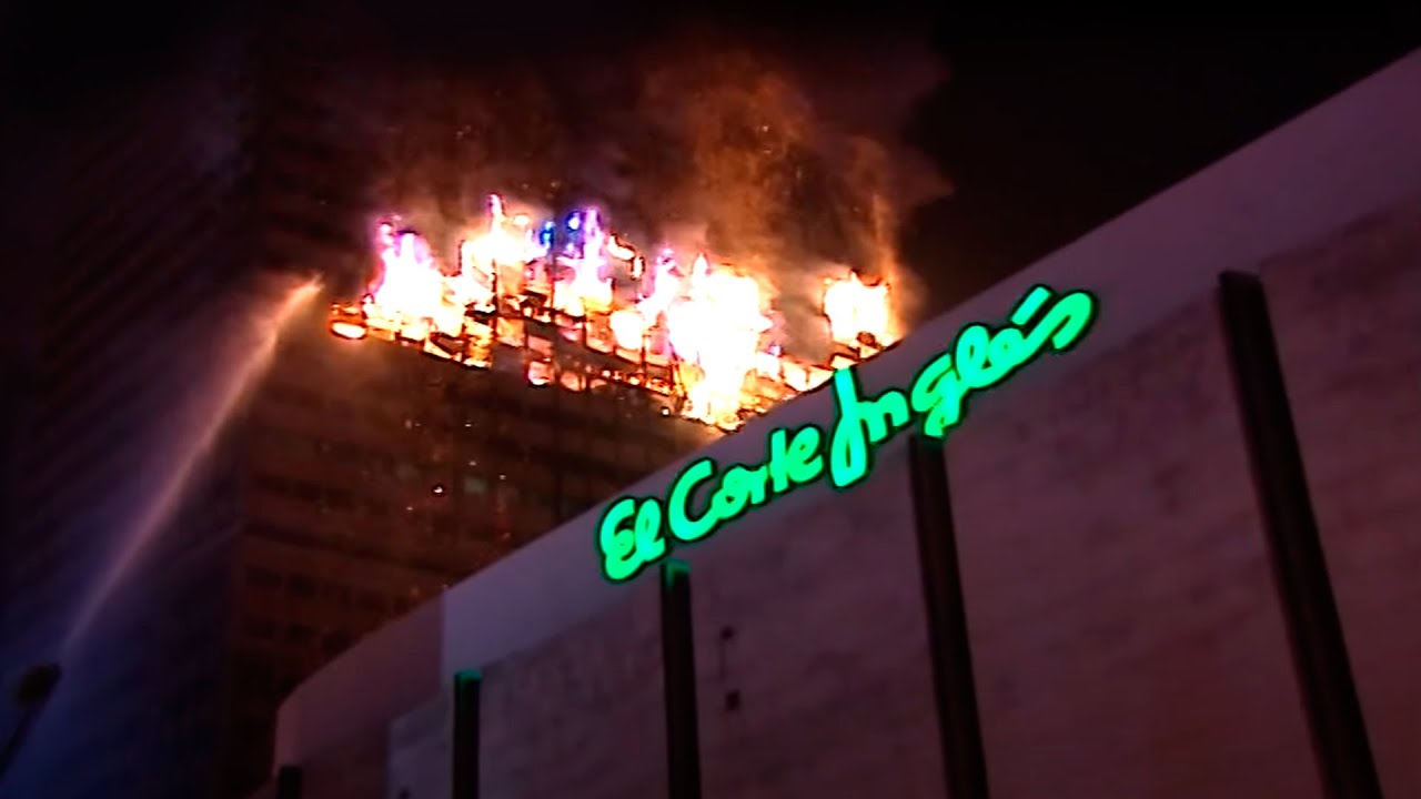 Edificio Windsor: 15 horas en directo de un incendio que hizo historia